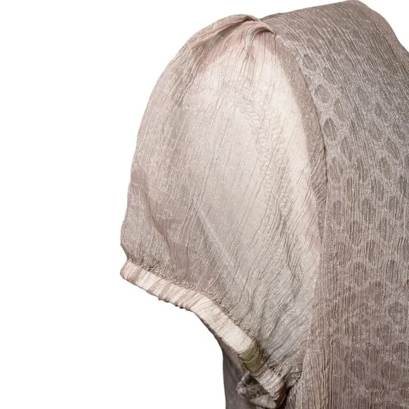 Simply Couture Brown and Green Layered Mini Dress - Picture 5 of 12